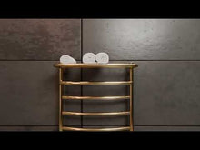 Load and play video in Gallery viewer, Cascade with Shelf 6 Gold
 фото 11